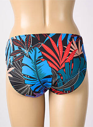 Bas de maillot de bain imprimé fantaisie culotte bleu FANTASIE femme
