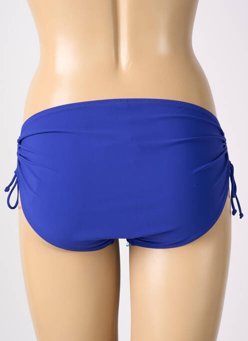 Bas de maillot de bain shorty shorty bleu ROSA FAIA femme