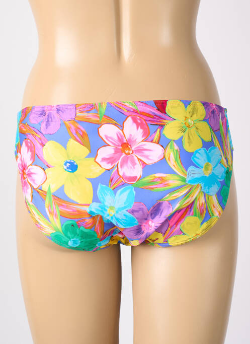Bas de maillot de bain imprimé fleurs culotte violet PRIMA DONNA femme