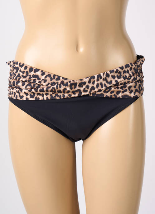 Bas de maillot de bain noir ROSA FAIA pour femme
