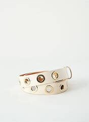 Ceinture beige HERBERT FRÈRE ET SOEUR pour femme seconde vue