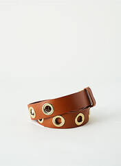 Ceinture marron HERBERT FRÈRE ET SOEUR pour femme seconde vue
