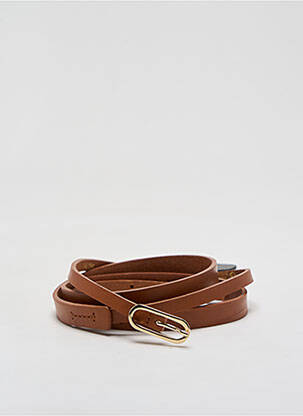 Ceinture marron HERBERT FRÈRE ET SOEUR pour femme