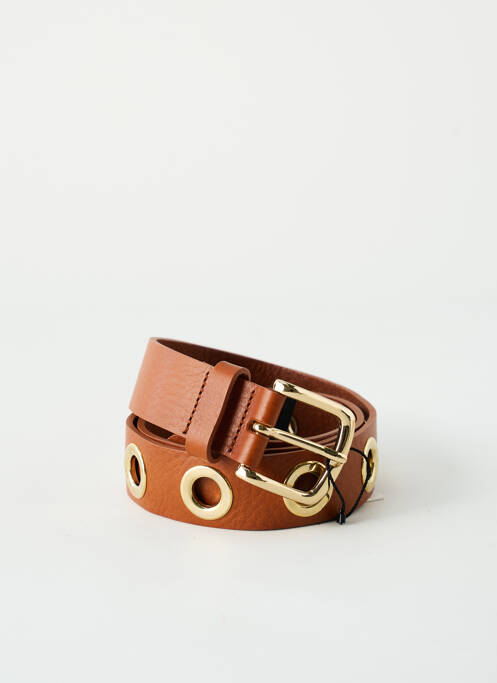 Ceinture marron HERBERT FRÈRE ET SOEUR pour femme