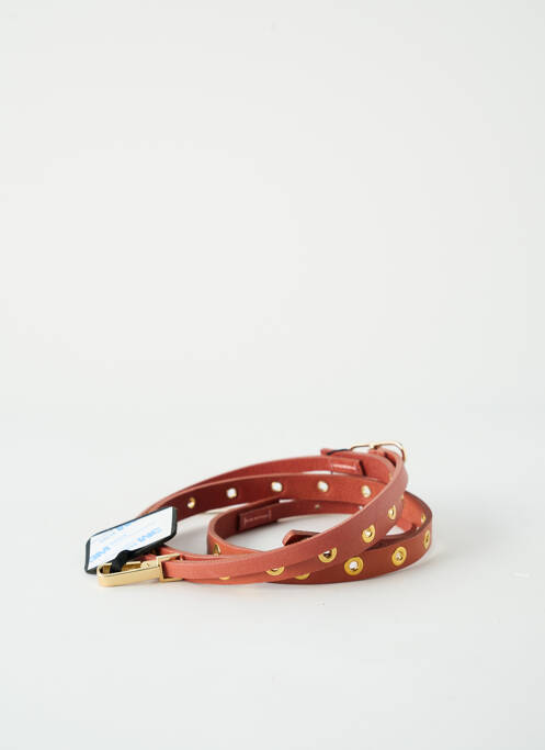 Ceinture marron HERBERT FRÈRE ET SOEUR pour femme