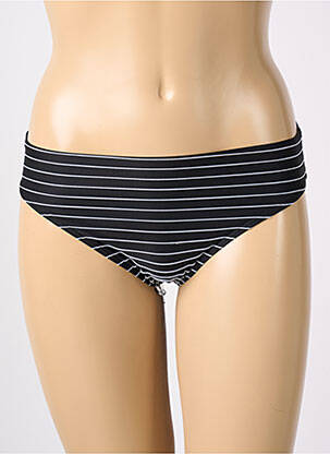 Bas de maillot de bain effet matière satinée culotte noir PRIMADONNA femme