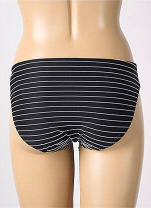 Bas de maillot de bain effet matière satinée culotte noir PRIMADONNA femme