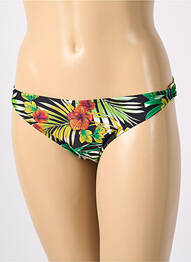 Bas de maillot de bain imprimé tie and dye culotte vert FREYA femme