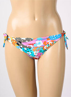 Bas de maillot de bain imprimé fantaisie bikini bleu PRIMADONNA femme