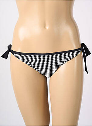 Bas de maillot de bain imprimé fantaisie bikini noir PRIMADONNA femme