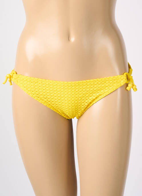Bas de maillot de bain jaune MARIE JO pour femme