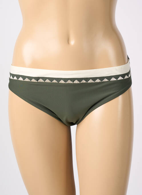 Bas de maillot de bain vert MARIE JO pour femme