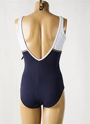 Maillot de bain 1 pièce bleu LIVIA pour femme seconde vue