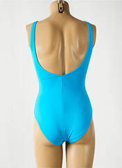 Maillot de bain 1 pièce bleu LIVIA pour femme seconde vue