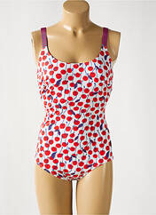 Maillot de bain 1 pièce rouge ROSA FAIA pour femme seconde vue