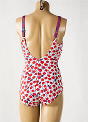 Maillot de bain 1 pièce rouge ROSA FAIA pour femme seconde vue