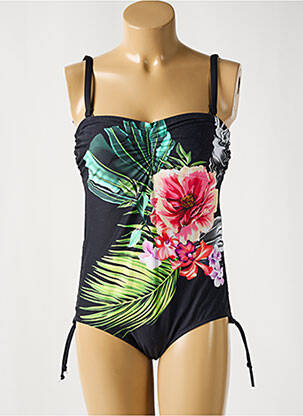 Maillot de bain 1 pièce haut soutien-gorge emboitant haut soutien-gorge emboitant noir FANTASIE femme