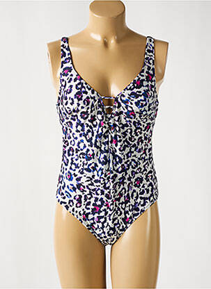 Maillot de bain 1 pièce haut soutien-gorge emboitant haut soutien-gorge emboitant violet FANTASIE femme