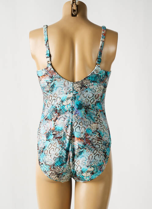 Maillot de bain 1 pièce bleu FANTASIE pour femme