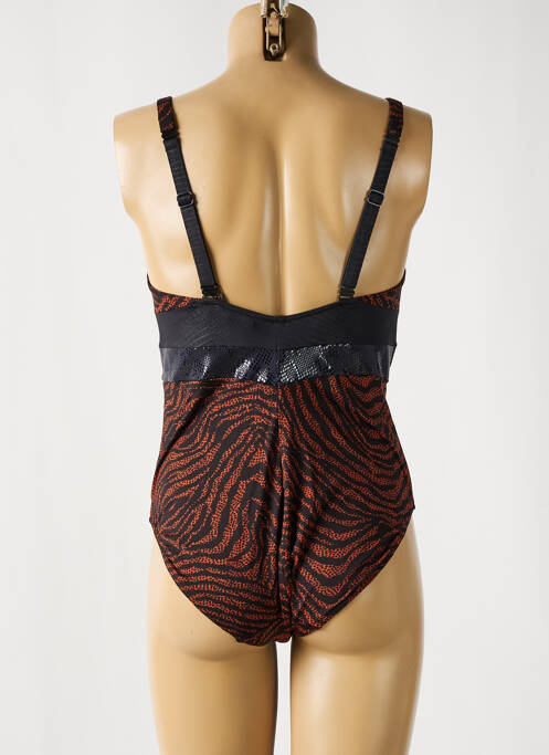 Maillot de bain 1 pièce haut soutien-gorge emboitant haut soutien-gorge emboitant marron PRIMA DONNA femme