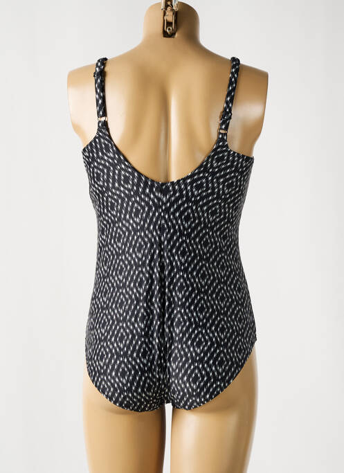 Maillot de bain 1 pièce imprimé fantaisie haut soutien-gorge emboitant noir FANTASIE femme