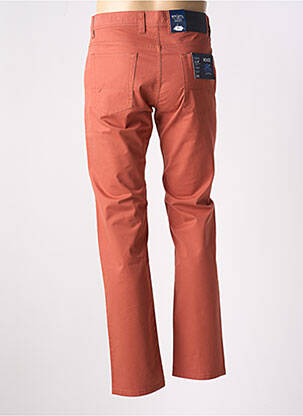 Pantalon slim fermeture zippée sous rabat boutonné orange BRÜHL homme
