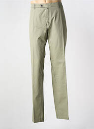 Pantalon droit coupe droite vert LUIGI MORINI homme