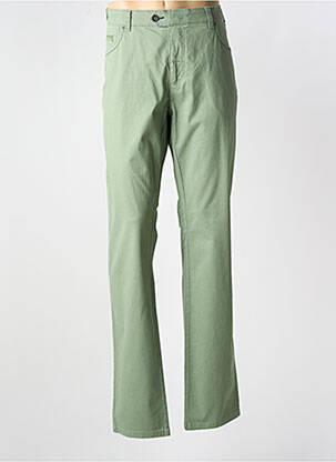 Pantalon droit poches vert LUIGI MORINI homme