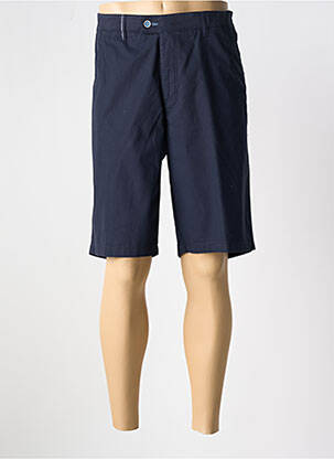 Bermuda coupe droite bleu BRÜHL homme
