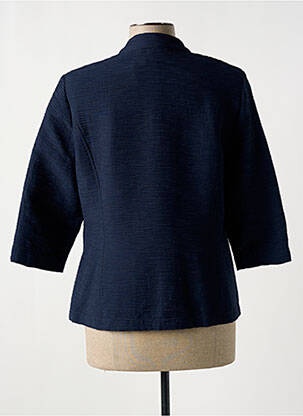 Veste casual poches bleu FRANK WALDER femme