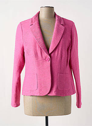 Blazer poches rose FRANK WALDER femme
