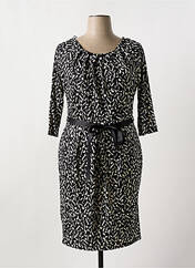 Robe mi-longue noir JULIE GUERLANDE pour femme seconde vue