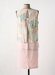 Robe mi-longue rose GREGORY PAT pour femme seconde vue