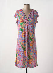 Robe mi-longue rose TINTA pour femme seconde vue