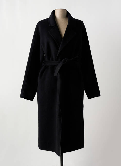 Manteau long noir JULIE GUERLANDE pour femme