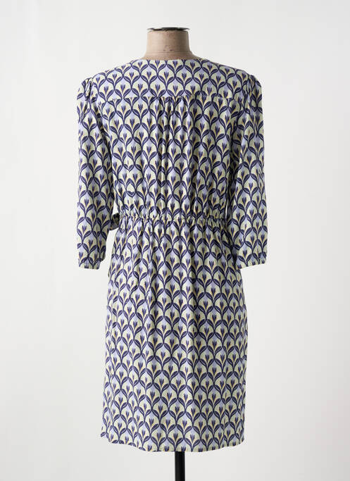 Robe courte bleu JULIE GUERLANDE pour femme