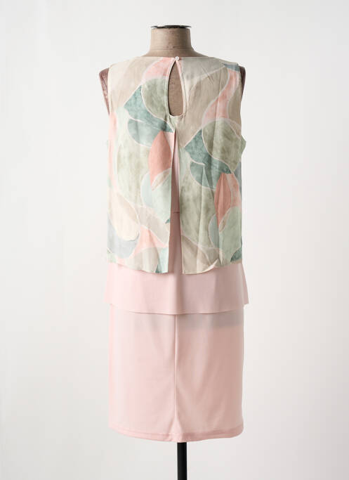 Robe mi-longue rose GREGORY PAT pour femme