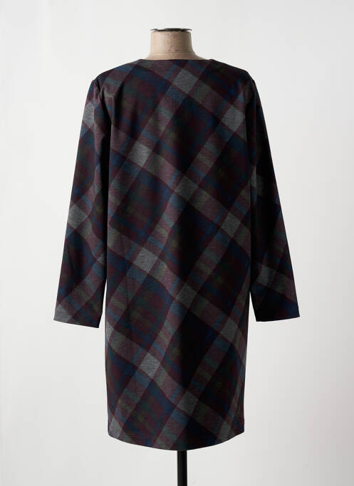 Robe mi-longue violet GEVANA pour femme