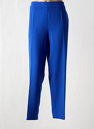 Pantalon droit poches bleu GREGORY PAT femme