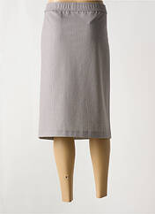 Jupe mi-longue gris FRANK WALDER pour femme seconde vue