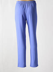 Pantalon droit violet GEVANA pour femme seconde vue