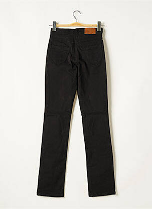 Jeans coupe droite broderie rivets taille normale noir PAUL BRIAL femme