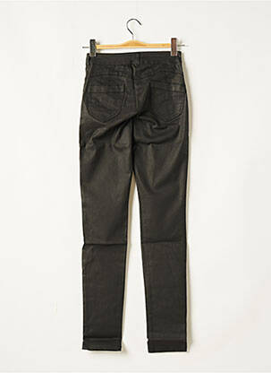Pantalon slim tissage enduit taille normale noir PAUL BRIAL femme