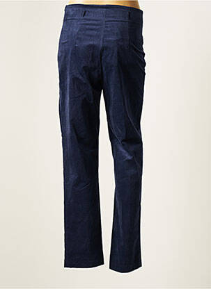 Pantalon droit stretch taille normale bleu PAUL BRIAL femme