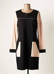 Robe mi-longue noir MALOKA pour femme seconde vue
