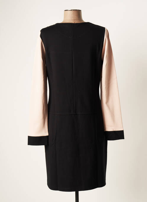 Robe mi-longue noir MALOKA pour femme