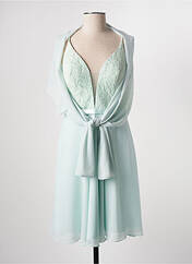 Robe mi-longue vert FASHION NEW YORK pour femme seconde vue