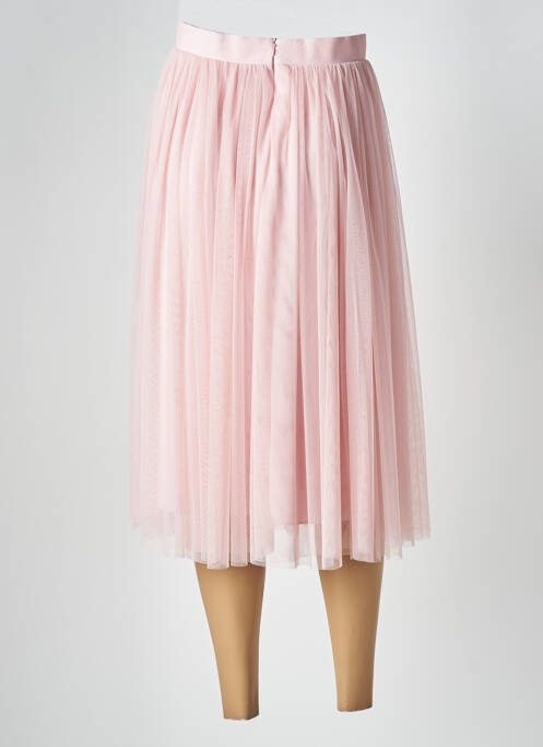 Jupe mi-longue rose BIANCO EVENTO pour femme