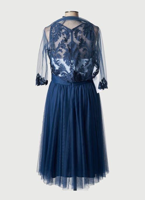 Robe mi-longue bleu MARFIL pour femme