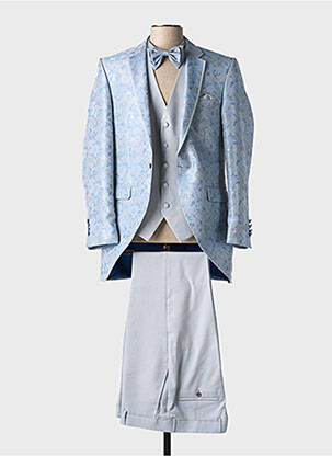 Costume de cérémonie poches bleu ADIMO homme